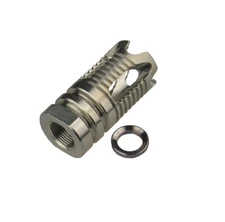 Stainless Steel Muzzle Brake 1/2x28 TPI Compensator For .22LR 223 556 5.7X28
