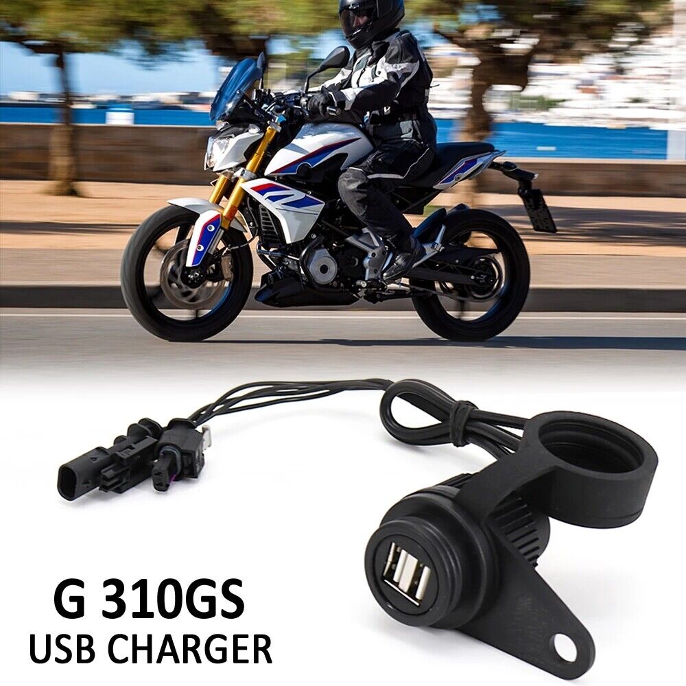 USB Double Socket NEW Motorcycle For BMW G310GS With Line | eBay