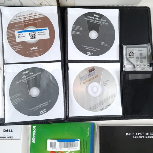 Official Dell XPS M1330 CD Case, Remote & Manual with Driver Discs + Heatsinks - 第 10/22 張圖片