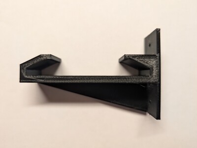 O Scale Model Train Track Display Shelf Wall Bracket Set