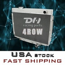 4row Radiator For 1964 1965 1966ford Galaxie Thunderbird T-bird 5.8l 6.4l V8 Gas