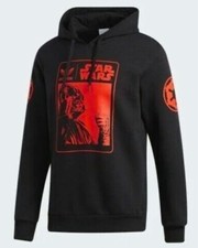 BNWT adidas Originals x Stars Wars Darth Vader Box Logo Hoodie Sz- L RARE 