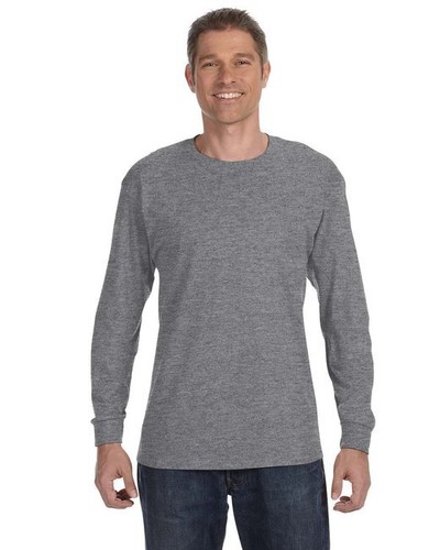 Gildan G540 Adult Heavy Cotton Long-Sleeve T-Shirt - Picture 11 of 26