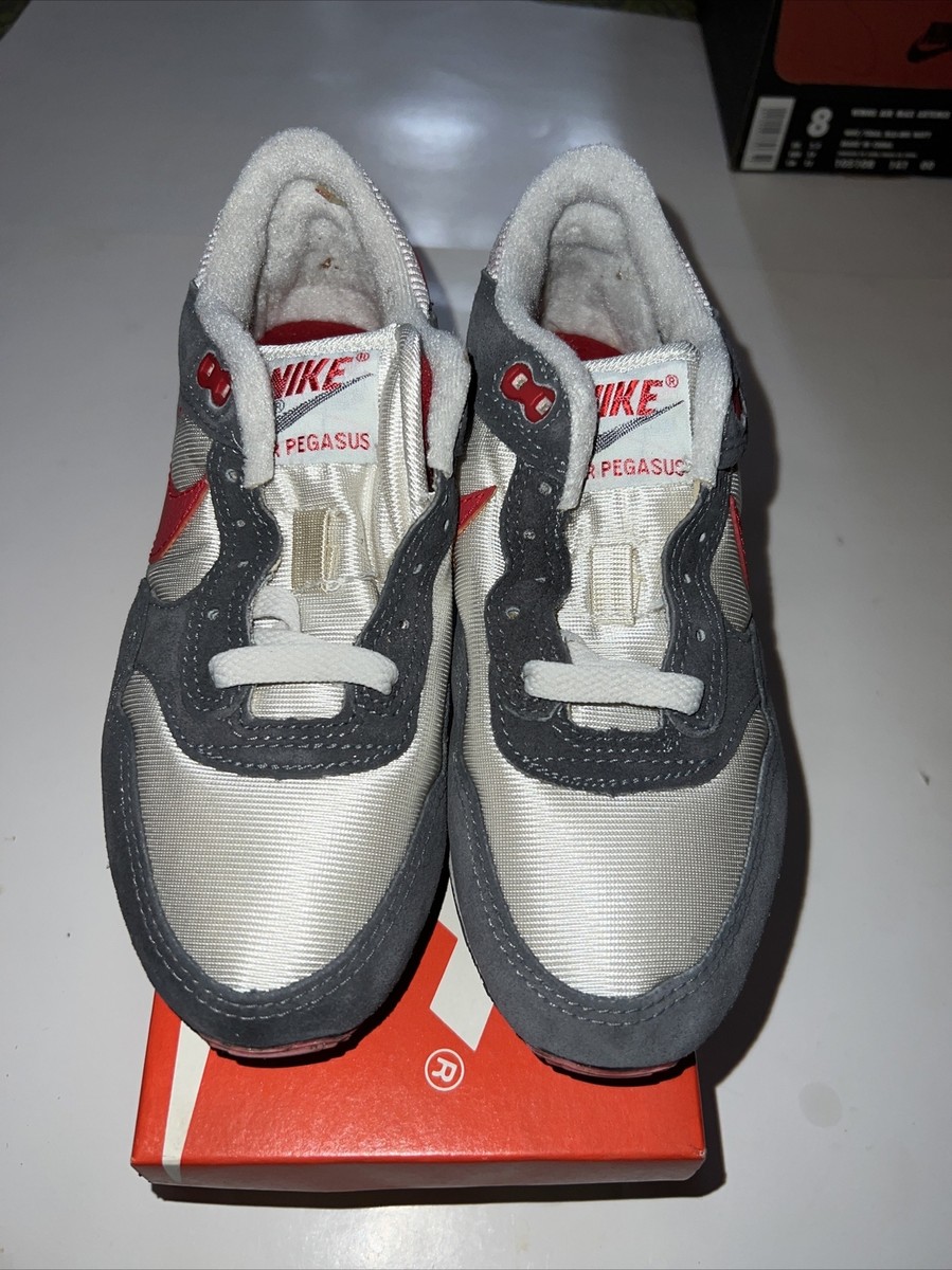 ジ*い様 【希少80年代】Nike Chichibu Marathon '88 1988 Kids NIB OG Nike 8209 Air Pegasus Size 1.5Y Grey Red Blue
