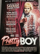 Jed Rowen/ Marcel Walz ‘Pretty Boy’ Movie Signed Auto 12x18 Rare PROOF