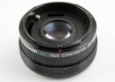 Tamron 2X Teleconverter w/caps for Canon FD Cameras Lenses