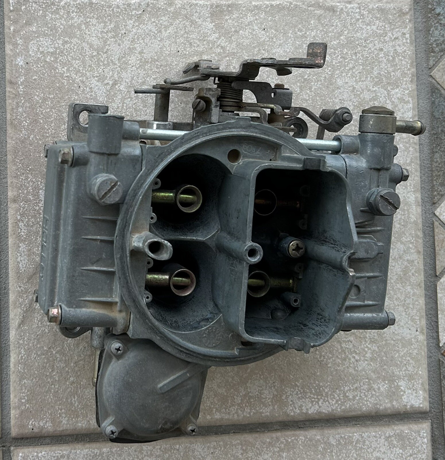 Vintage 4 Barrel Holley Carburetor eBay