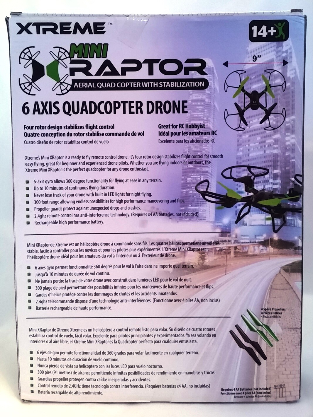xtreme mini raptor drone