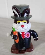 Wind Up 1987 Easter Bunny in Suit Non Working Condition NW1 2