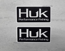 2x Huk Performance Blackwhite Stickers Decals Sponsor Fishing Boat Pick Size 2x Huk Performance Blackwhite Stickers Decals Sponsor Fishing Boat Pick Size