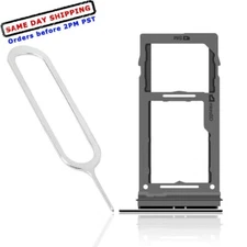 Replacement Dual Sim Card Holder Tray Frame Pin for Samsung Galaxy S8+ SM-G955U