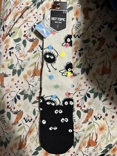 Studio Ghibli Spirited Away Soot Sprite Pile Crew Socks