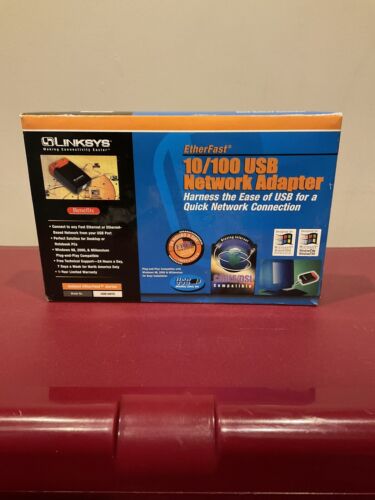 Linksys 10/100 USB Network Adapter USB Must Have/Essential! 