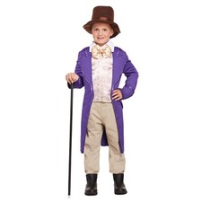 Kids Chocolate Factory Owner Costume Boys Fancy Dress World Book