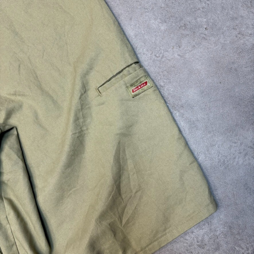 Dickies Shorts Mens Baggy Carpenter Workwear Vintage Pants, Beige, 38" image 7