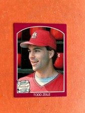 1989 Grand Slam Baseball Todd Zeile MINT SHIPS FREE IN NEW TOP LOADER