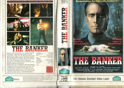 The Banker - Robert Forster, Richard Roundtree, Shanna Reed - FSK 18 (VHS Casset