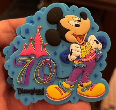 Disneyland Resort 70th Anniversary Rubber Magnet New | eBay