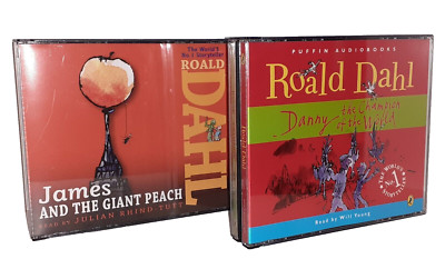 ROALD DAHL James and the Giant Peach & Danny Champion of the World - 2 CD Audio