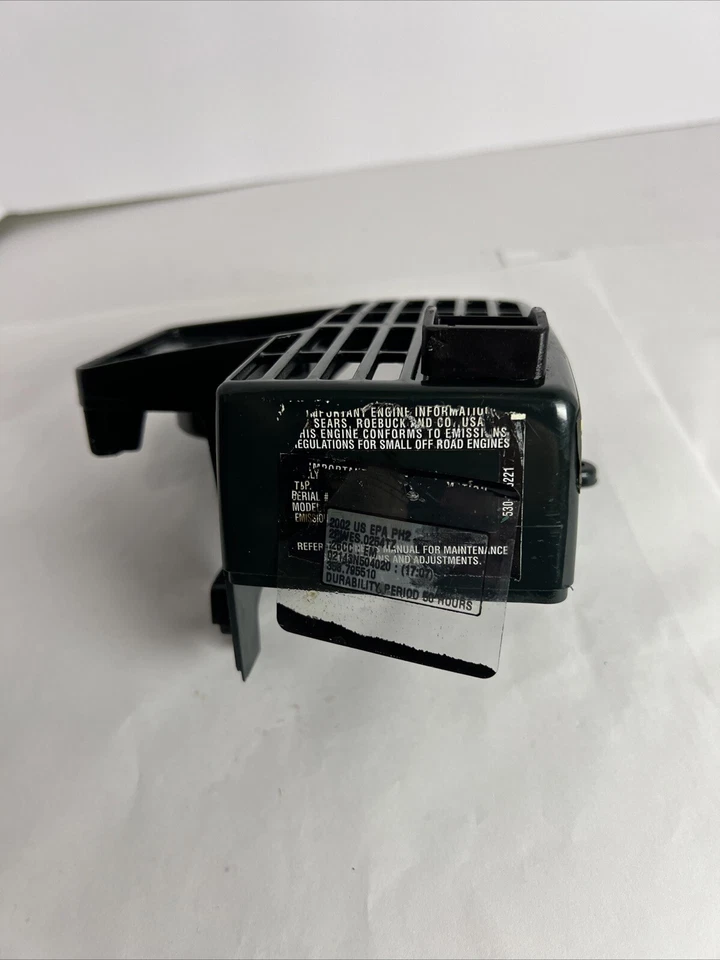Cubierta del motor de cubierta Craftsman Trimmer 358795510 530056542 Foto 2 de 4