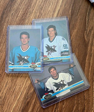 San Jose Sharks Studio Shots Portraits 1991-92 Topps Stadium Club *Choose One*