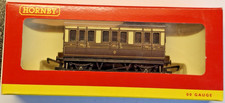 Hornby China 'OO' GWR Chocolate & Cream 4-Wheel Coach R446 Boxed