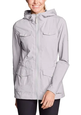 Eddie Bauer Damen Atlas 2.0 Jacke Freizeitjacke Outdoor, Hellgrau, Gr. XS (32) - Bild 1 von 3