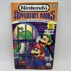 Nintendo Adventure Books #12: Brain Drain VTG Super Mario First ED./Printing '92