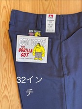 Ben Davis Gorilla Cut Navy Twill Work Pants 32 US Made New