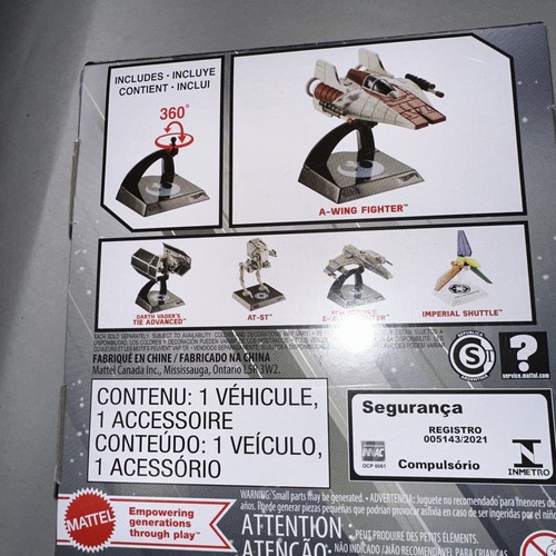 Hot Wheels Star Wars Starships Select A-Wing Fighter #19 - Picture 4 of 5
