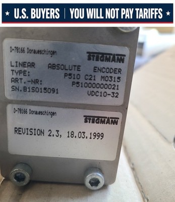 STEGMAN LINEAR ABSOLUTE ENCODER