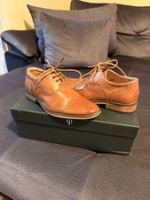 Boys Smart Tan Shoes, Size 1