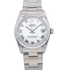 Rolex Datejust 31mm White Roman Dial Oyster Bracelet 68240 2