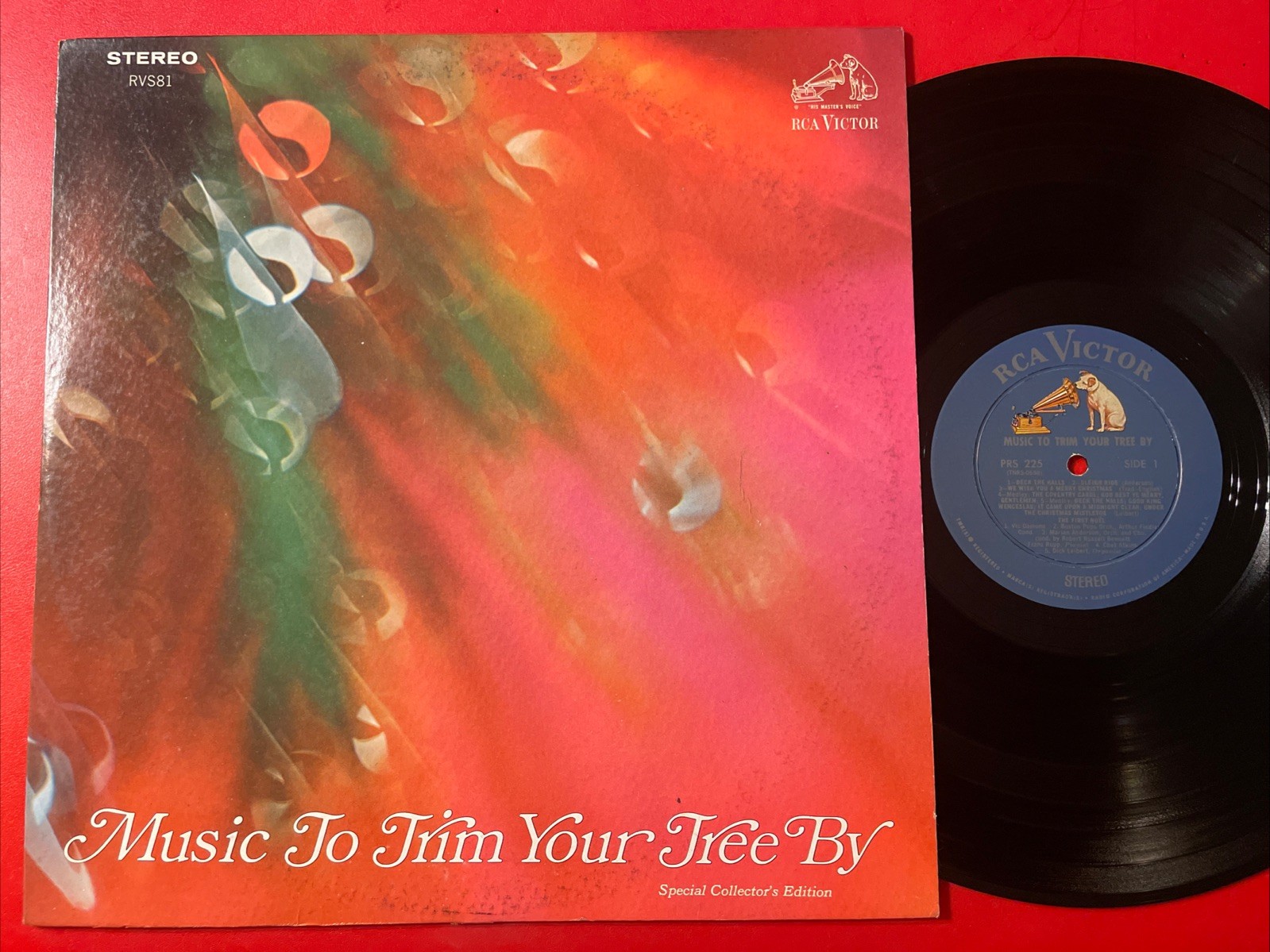 Various Artists Christmas LP RCA Music To Trim Your Tree By Stereo Holiday EX!!!