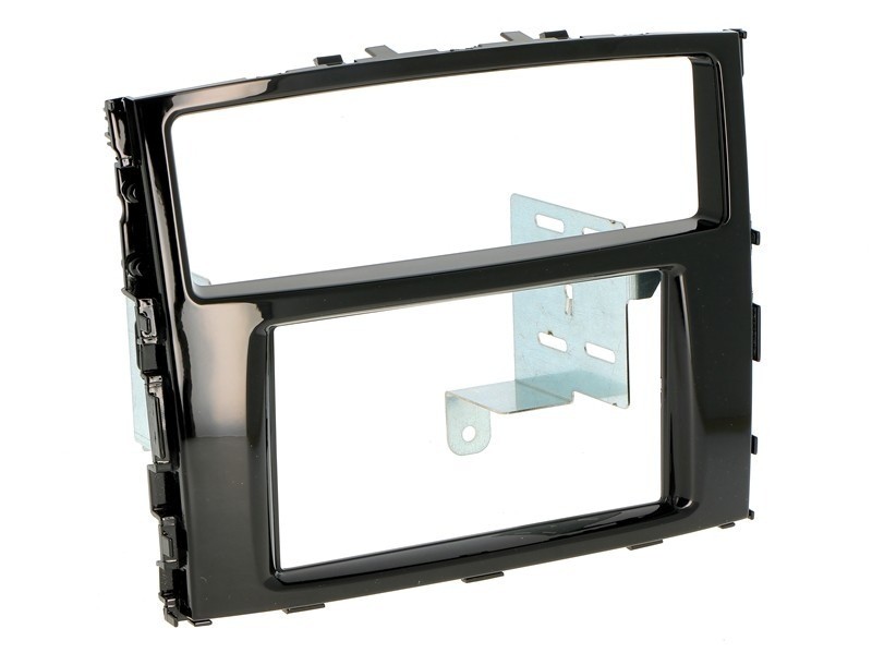Per Mitsubishi Pajero Shogun Placca Autoradio Cornice a Incasso 2-DIN Pianoforte