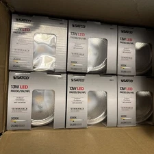 Satco S9411 13w PAR30/SN/NFL Indoor Outdoor 50w Bright White Dimmable lot of 6