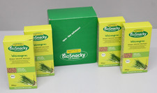 1 Pack 4er Rapunzel -Weizengras bioSnacky (4x 200g)
