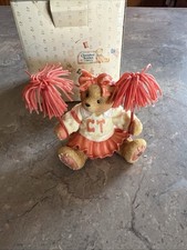 Cherished Teddies " Debbie - Lets Hear It For Friendship " Cheerleader 1996