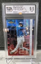 2002 Topps Finest Xfractor #89 Sammy Sosa Cubs /299 TGA 9.5