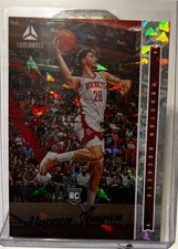 2021-22 Panini Chronicles Luminance Green Ice Rookie RC Alperen Sengun  #243