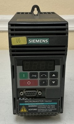 SIEMENS 6SE3213-6CA40 MICROMASTER VECTOR FREQUENCY CONVERTER, FREE SHIPPING