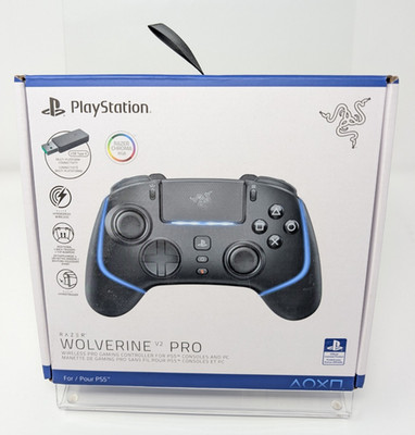 Open Box, Razer Wolverine V2 Pro Wireless Gaming Controller for PS5, Black
