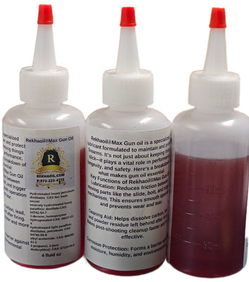 Rekhaoil  Gun Oil Max for Semi-Auto Rifles - Shotguns - & Pistols