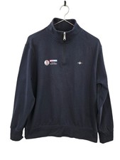 GANT Betfred British Masters Sweatshirt Mens Large Navy Golf Gant 1/4 Zip Top