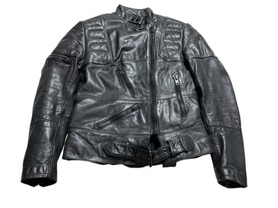 Vintage Harley Davidson AMF Hein Gericke cafe racer leather jacket women s 36R