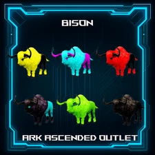 Ark Survival Ascended-ASA-PVE-Bison–Colors-LEVEL 362!!-Dino-PC/PS5/XBOX-Official
