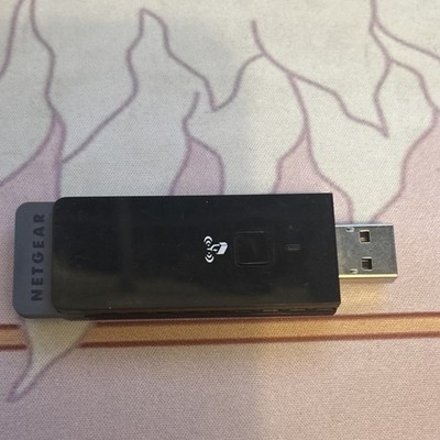 NETGEAR WNA3100 Wireless-N 300Mbps USB 2.0 Wi-Fi 802.11n Adapter, Black