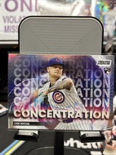 2025 Topps Stadium Club - Concentration Cade Horton #C-9 (RC)