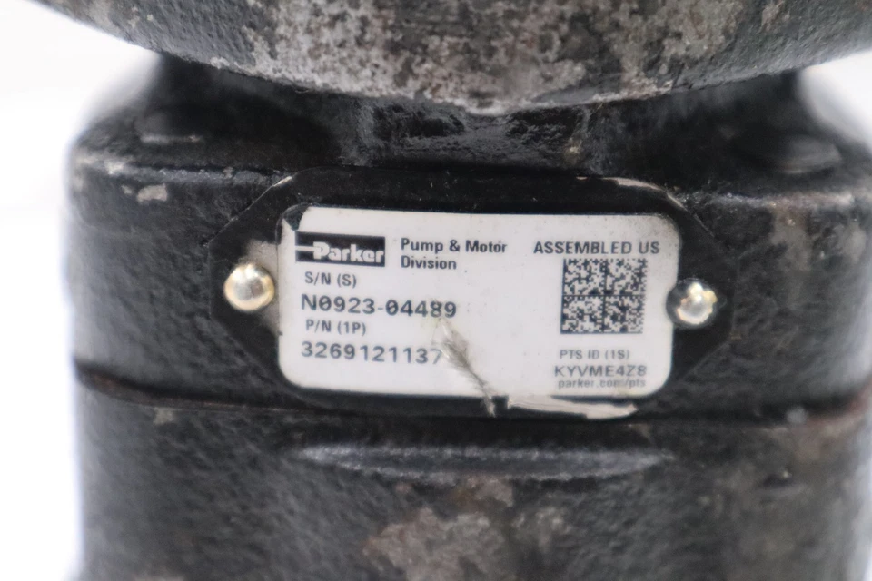 3269121137 Parker Commercial Intertech Gear Pump STOCK H1838 - Image 2 of 4