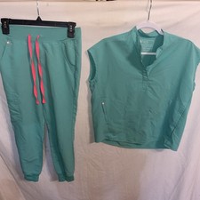 Figs Men  s Scrub Set Size XXS Blue Occupational Clinic Hospital